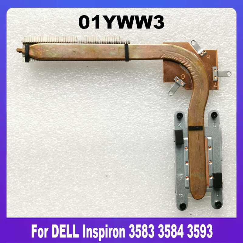 01YWW3 New Original For DELL Inspiron 3583 3584 3593 Laptop CPU Cooling Fan Heatsink Radiator Copper Tube 1YWW3 CN-01YWW3 YWW3
01YWW3 New Original For DELL Inspiron 3583 3584 3593 Laptop CPU Cooling Fan Heatsink Radiator Copper Tube 1YWW3 CN-01YWW3 YWW3