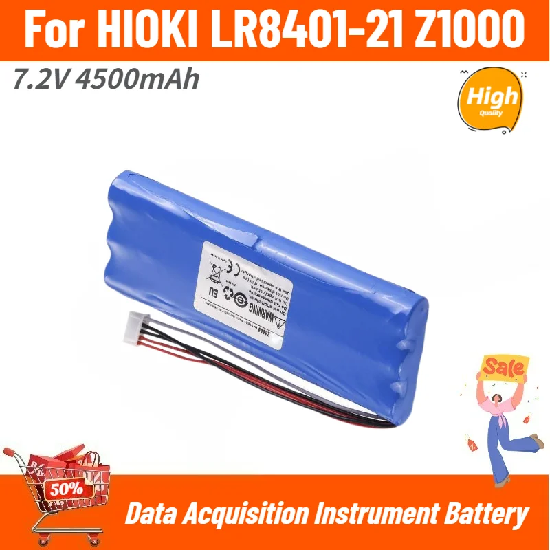 For HIOKI LR8401-21 Z1000 Data Acquisition Instrument Brand New High Quality 7.2V 4500mAh Replacement Battery
For HIOKI LR8401-21 Z1000 Data Acquisition Instrument Brand New High Quality 7.2V 4500mAh Replacement Battery