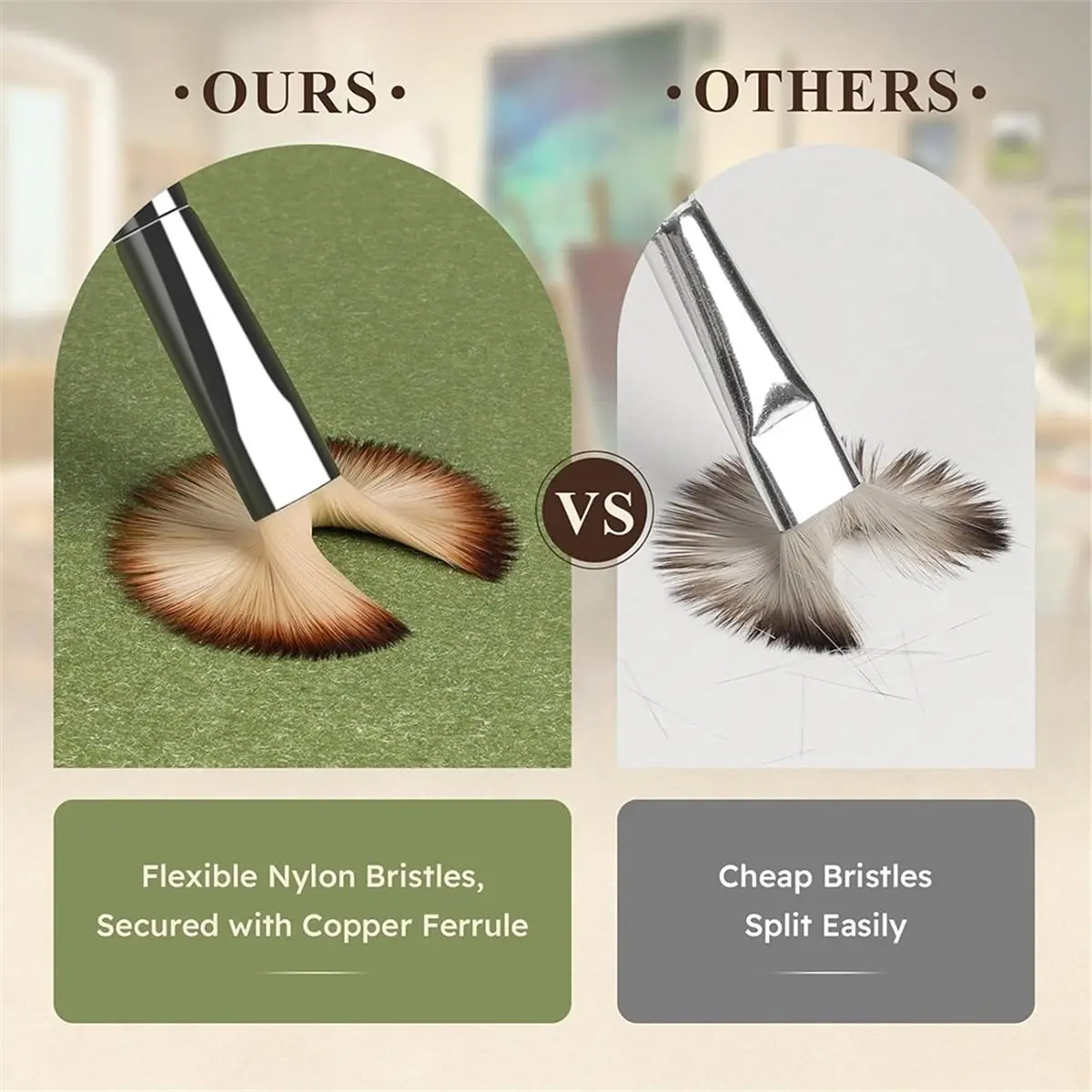 2026 New 1set 26pcs Professional Paint Brush Set for Artists, Acrylic, Oil, Face Painting
2026 New 1set 26pcs Professional Paint Brush Set for Artists, Acrylic, Oil, Face Painting