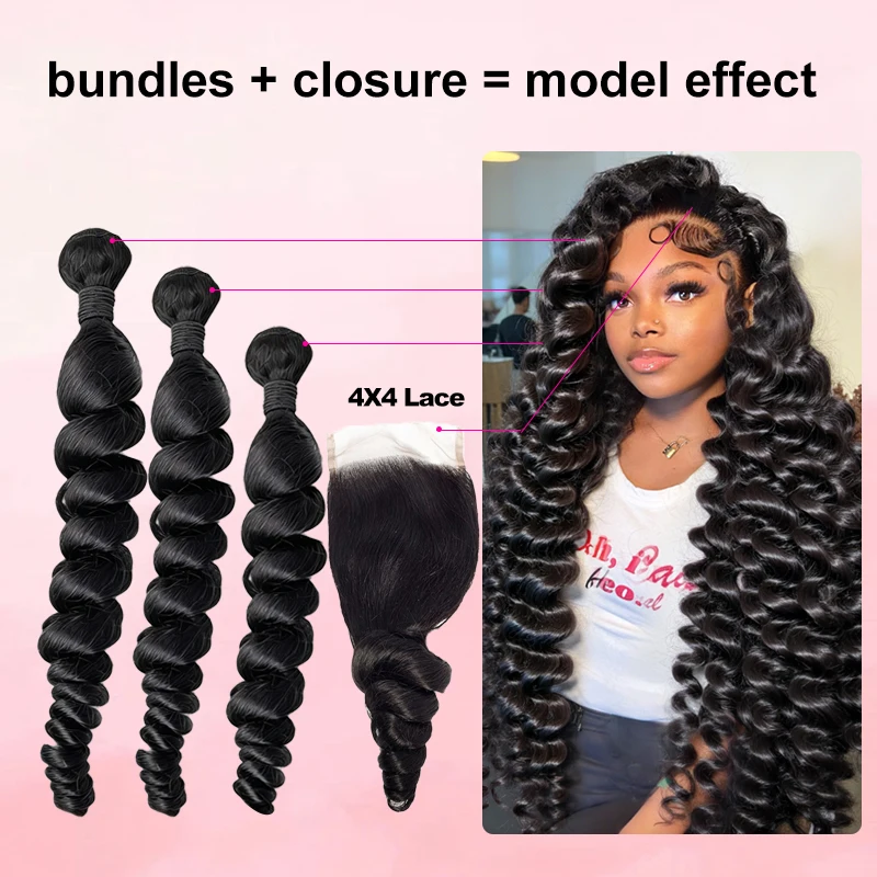 40-дюймовые свободные пучки глубоких волн, человеческие волосы с застежкой 4x4, бразильские девственные необработанные вьющиеся волосы, 3-4 пучка наращивания, двойной уток
40-дюймовые свободные пучки глубоких волн, человеческие волосы с застежкой 4x4, бразильские девственные необработанные вьющиеся волосы, 3-4 пучка наращивания, двойной уток