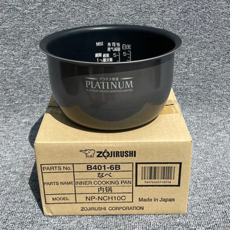 Оригинальная внутренняя чаша рисоварки B401 для замены ZOJIRUSHI NP-NCH10C-BJH10C Внутренняя чаша
Оригинальная внутренняя чаша рисоварки B401 для замены ZOJIRUSHI NP-NCH10C-BJH10C Внутренняя чаша