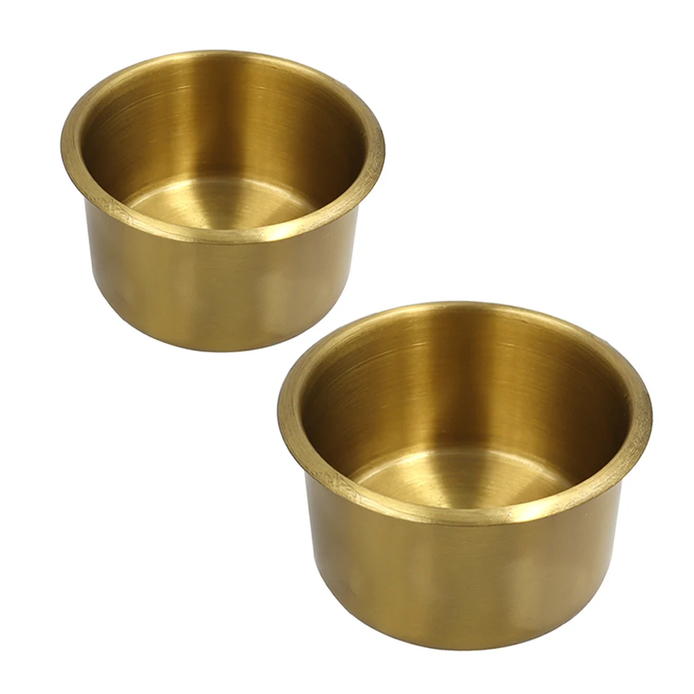 2Pcs Car Cup Holder Brass Insert Multifunctional Drop- Can Holder Replacement for Sofa Yacht Rv Truck Couch
2Pcs Car Cup Holder Brass Insert Multifunctional Drop- Can Holder Replacement for Sofa Yacht Rv Truck Couch
