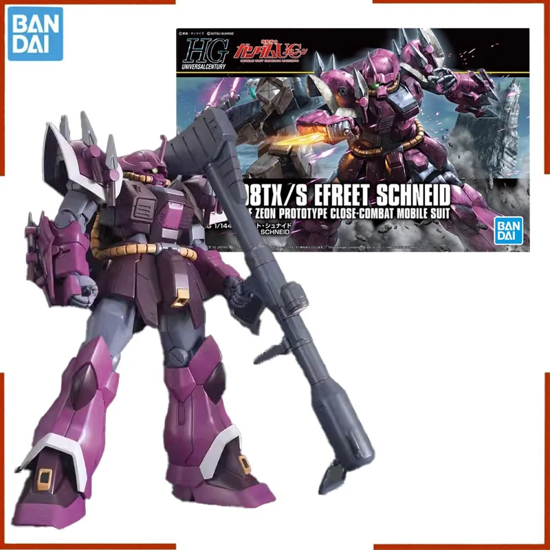 BANDAI HGUC 1/144 MS-08TX/S Efreet Schneid Mobile Suit Gundam UC (Единорог) Аниме Фигурка Оригинальный комплект модели Игрушка для мальчиков Подарок
BANDAI HGUC 1/144 MS-08TX/S Efreet Schneid Mobile Suit Gundam UC (Единорог) Аниме Фигурка Оригинальный комплект модели Игрушка для мальчиков Подарок