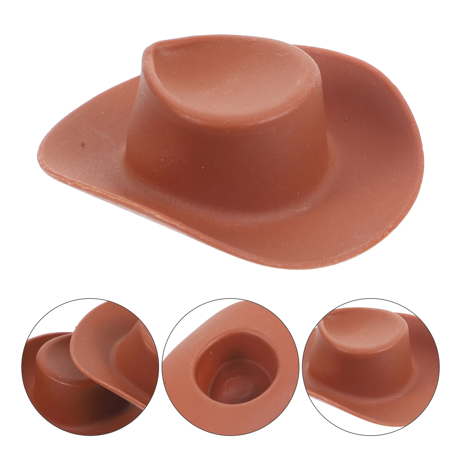 10 Pcs Cowboy Hat Small Miniature Hats Cowgirl for Drinks Brown Tiny Ornament
10 Pcs Cowboy Hat Small Miniature Hats Cowgirl for Drinks Brown Tiny Ornament
