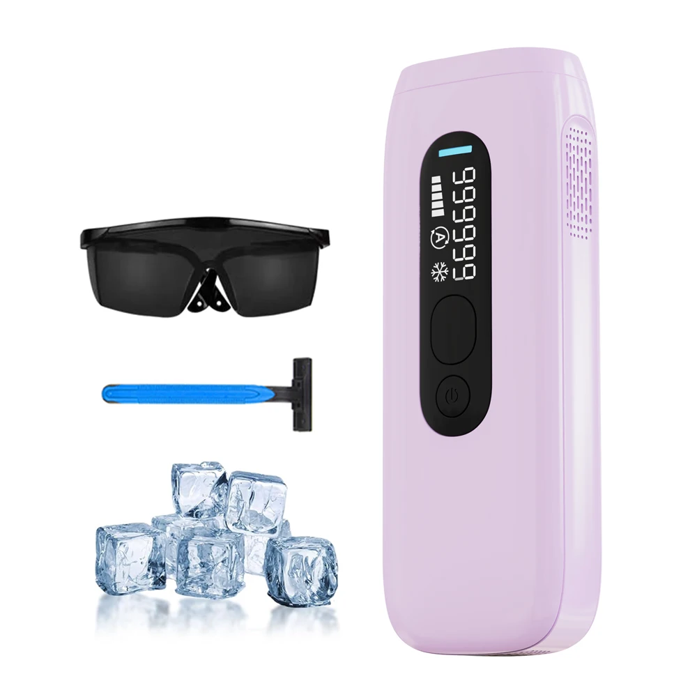 Laser IPL Hair Removal for Women and Men, Ice-Cooling Device Hair Removal for Nearly Painless & Long-Lasting Results, 5-speed en
Laser IPL Hair Removal for Women and Men, Ice-Cooling Device Hair Removal for Nearly Painless & Long-Lasting Results, 5-speed en