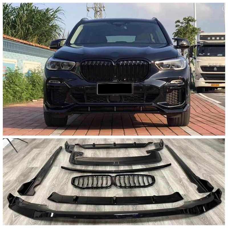 For Bmw G05 X5 2019-2022 High Quality ABS Black Front Lip Splitters Rear Diffuser Spoiler Side Skirt Racing Grill Cover Body Kit
For Bmw G05 X5 2019-2022 High Quality ABS Black Front Lip Splitters Rear Diffuser Spoiler Side Skirt Racing Grill Cover Body Kit