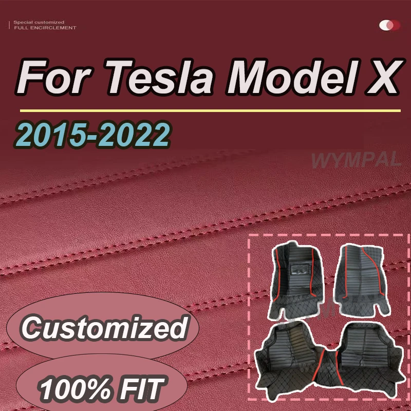 LUXURY Car Mats For Tesla Model X 7 Seat 2015~2022 Full Set Luxury Carpets Rug Anti Dirt Pad Leather Mat Car Accessories Tapete
LUXURY Car Mats For Tesla Model X 7 Seat 2015~2022 Full Set Luxury Carpets Rug Anti Dirt Pad Leather Mat Car Accessories Tapete