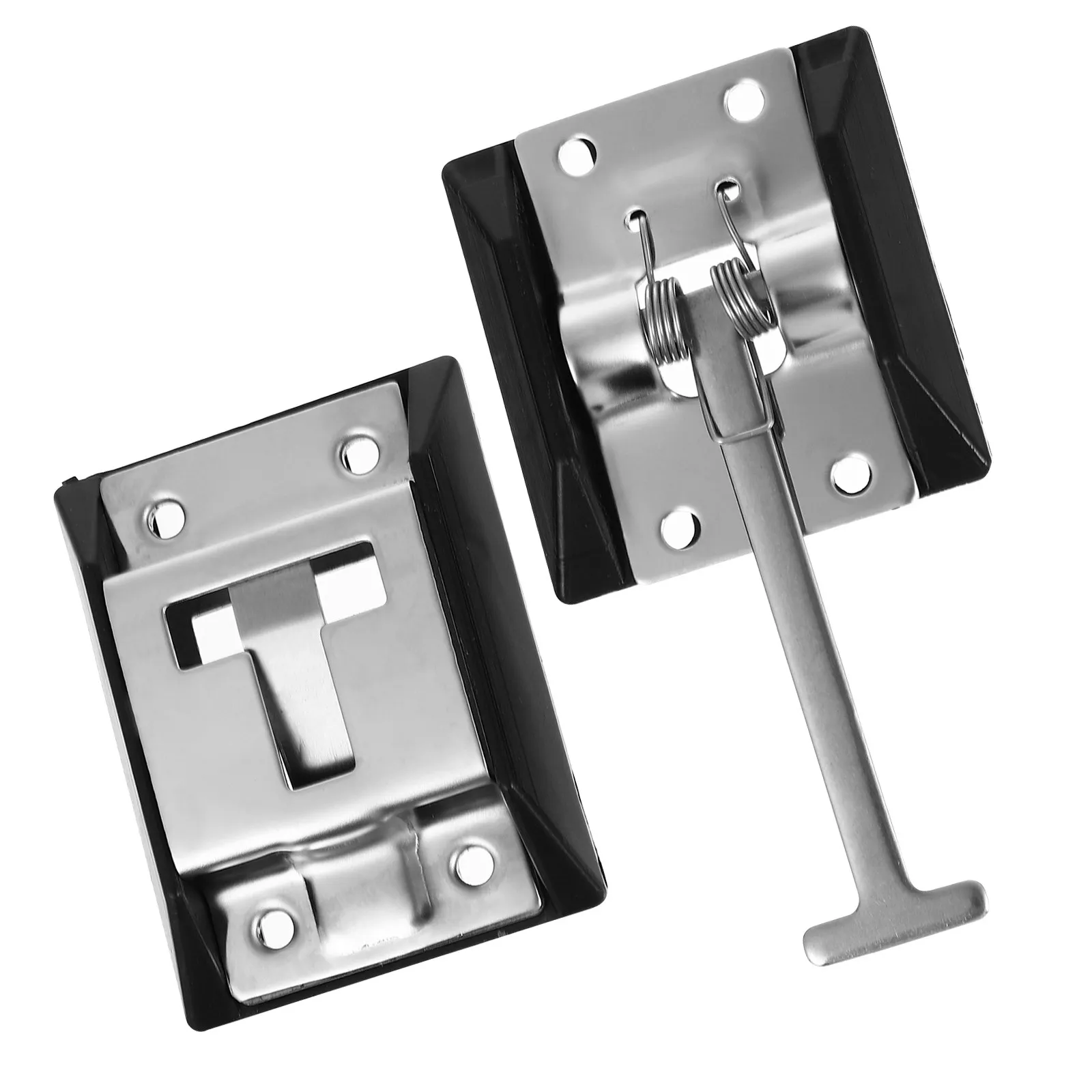 Metal T-Style Stainless Steel Door Catch Holder 13x6.5x1cm Heavy Duty Entry Door Holder for Trailer Motorhome Latch
Metal T-Style Stainless Steel Door Catch Holder 13x6.5x1cm Heavy Duty Entry Door Holder for Trailer Motorhome Latch