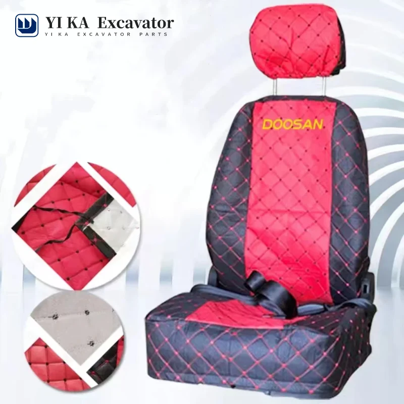 For Doosan Seat cover DH DX150 215 300 excavator drive indoor Seat cover Cushion cover excavator accessories
For Doosan Seat cover DH DX150 215 300 excavator drive indoor Seat cover Cushion cover excavator accessories