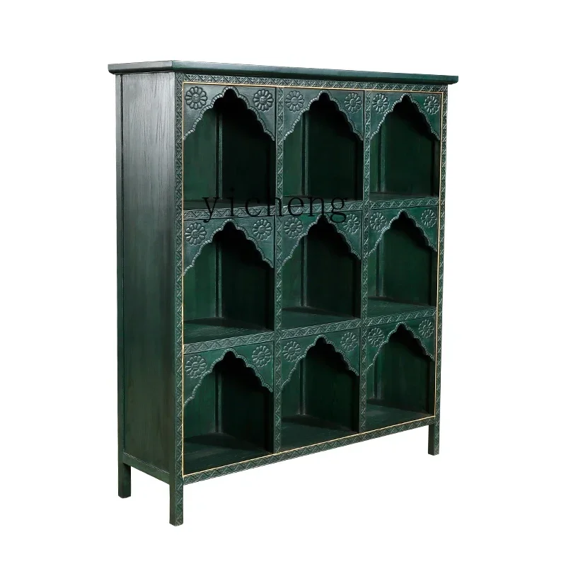 Solid Wood Carved Vintage Display Cabinet Display Cabinet Duobao Pavilion Antique Shelf
Solid Wood Carved Vintage Display Cabinet Display Cabinet Duobao Pavilion Antique Shelf