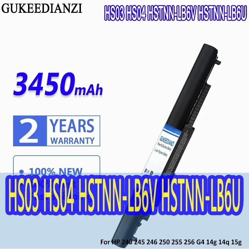 HS03 HS04 3450 мАч для HP 240 245 246 250 255 256 G4 14g 14q 15g 15q 15T 15Z 807957 -001 HSTNN-LB6U HSTNN-LB6V Аккумулятор для ноутбука
HS03 HS04 3450 мАч для HP 240 245 246 250 255 256 G4 14g 14q 15g 15q 15T 15Z 807957 -001 HSTNN-LB6U HSTNN-LB6V Аккумулятор для ноутбука