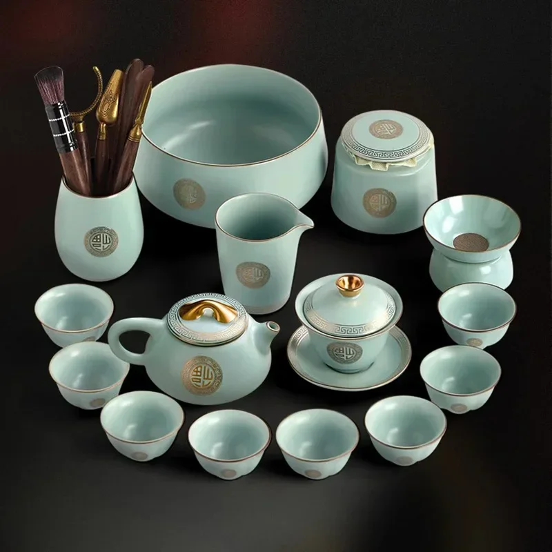 Luxury Tableware Tea Set Maker Portable Drinkware Outdoor Miniature Kung Fu Warmer Tea Set Dining Tazas De Te Home Decorationgs
Luxury Tableware Tea Set Maker Portable Drinkware Outdoor Miniature Kung Fu Warmer Tea Set Dining Tazas De Te Home Decorationgs