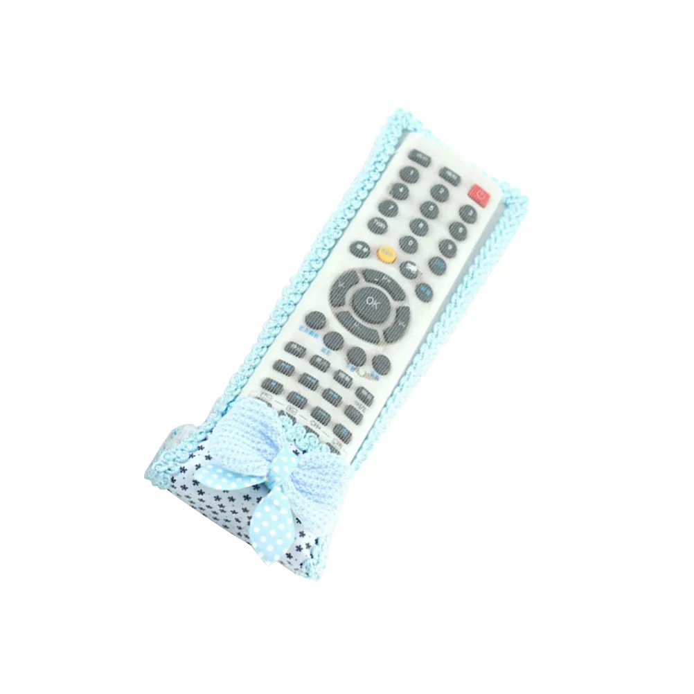 1pc Bow Remote Control Cover with Lace Design Dust Proof Stain Resistant European Style Fabric Case for Remote Controller
1pc Bow Remote Control Cover with Lace Design Dust Proof Stain Resistant European Style Fabric Case for Remote Controller