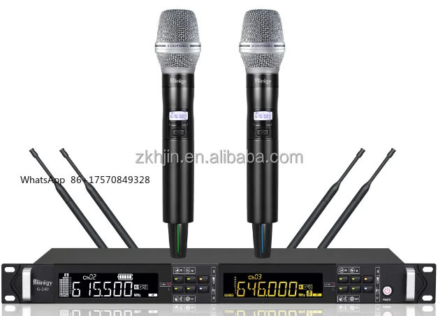 Professional Wireless Microphones Are Suitable For Small And Medium-sized Performances Weddings Conferences And School Speeches
Professional Wireless Microphones Are Suitable For Small And Medium-sized Performances Weddings Conferences And School Speeches