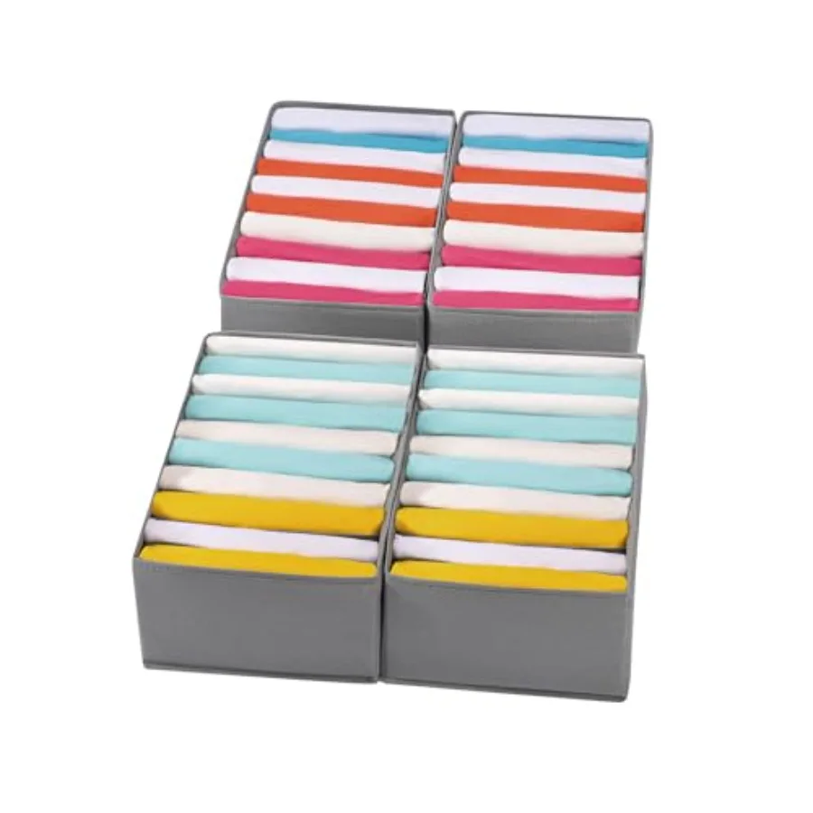 4 Packs T-shirt Drawer Organizers for Clothing, 10 Grids Compartment Wardrobe Storage Box, Clothes Organizer for Folded Clothes
4 Packs T-shirt Drawer Organizers for Clothing, 10 Grids Compartment Wardrobe Storage Box, Clothes Organizer for Folded Clothes