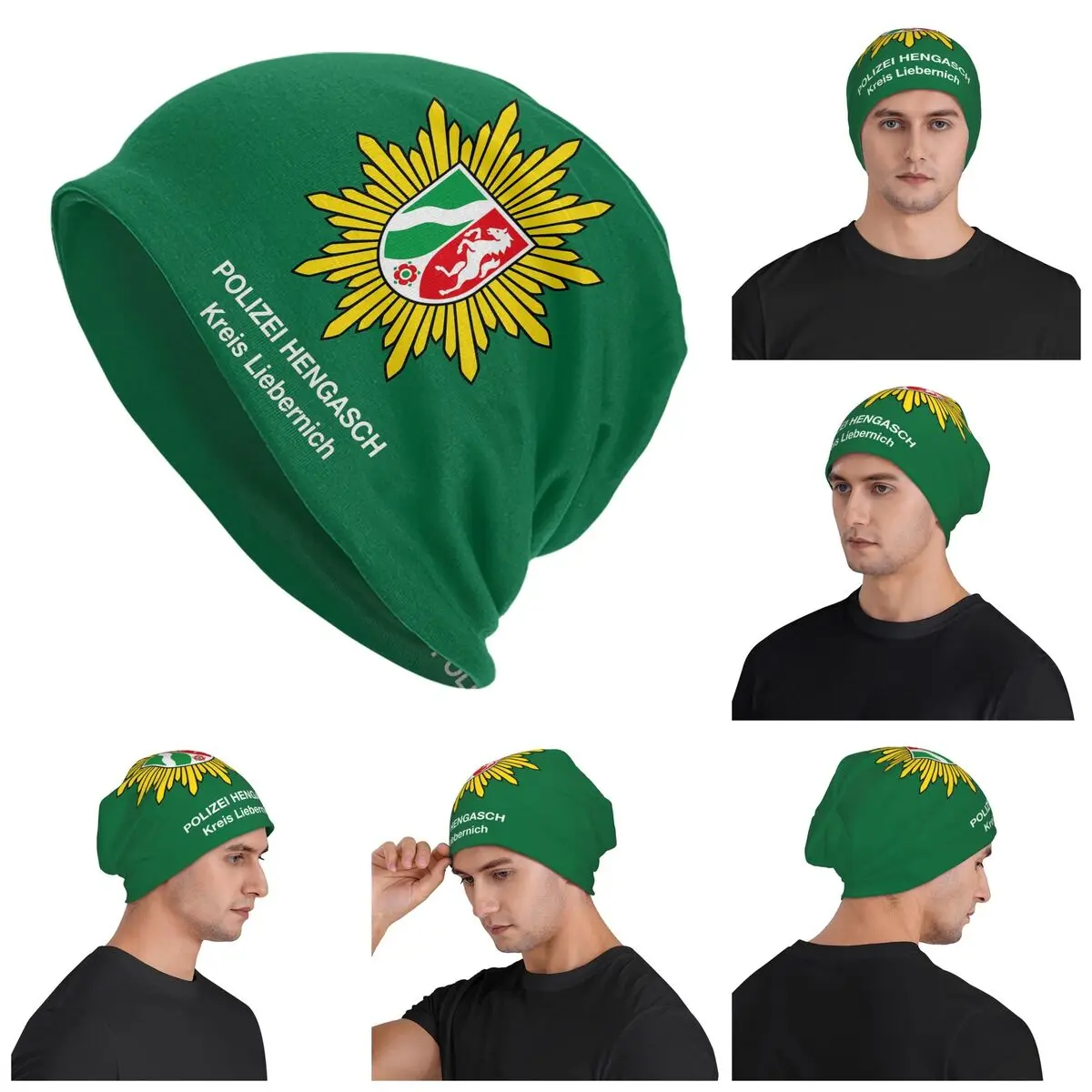 POLIZEI HENGASCH Warm Knitted Cap Fashion Bonnet Hat Autumn Winter Outdoor Beanies Hats for Unisex Adult
POLIZEI HENGASCH Warm Knitted Cap Fashion Bonnet Hat Autumn Winter Outdoor Beanies Hats for Unisex Adult