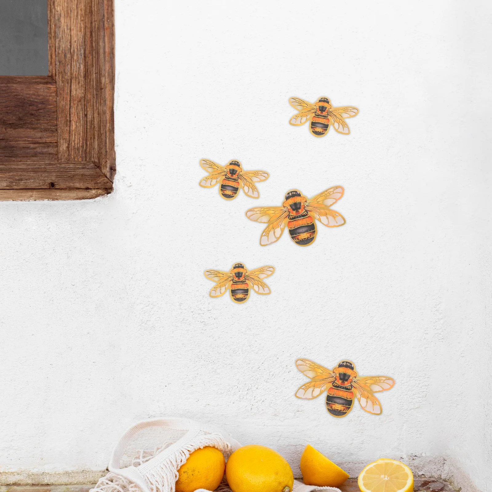 12Pcs Bee Themed Wall Stickers Realistic Patterns Vibrant Colors Easy Application Living Room Bedroom Decor Decals
12Pcs Bee Themed Wall Stickers Realistic Patterns Vibrant Colors Easy Application Living Room Bedroom Decor Decals