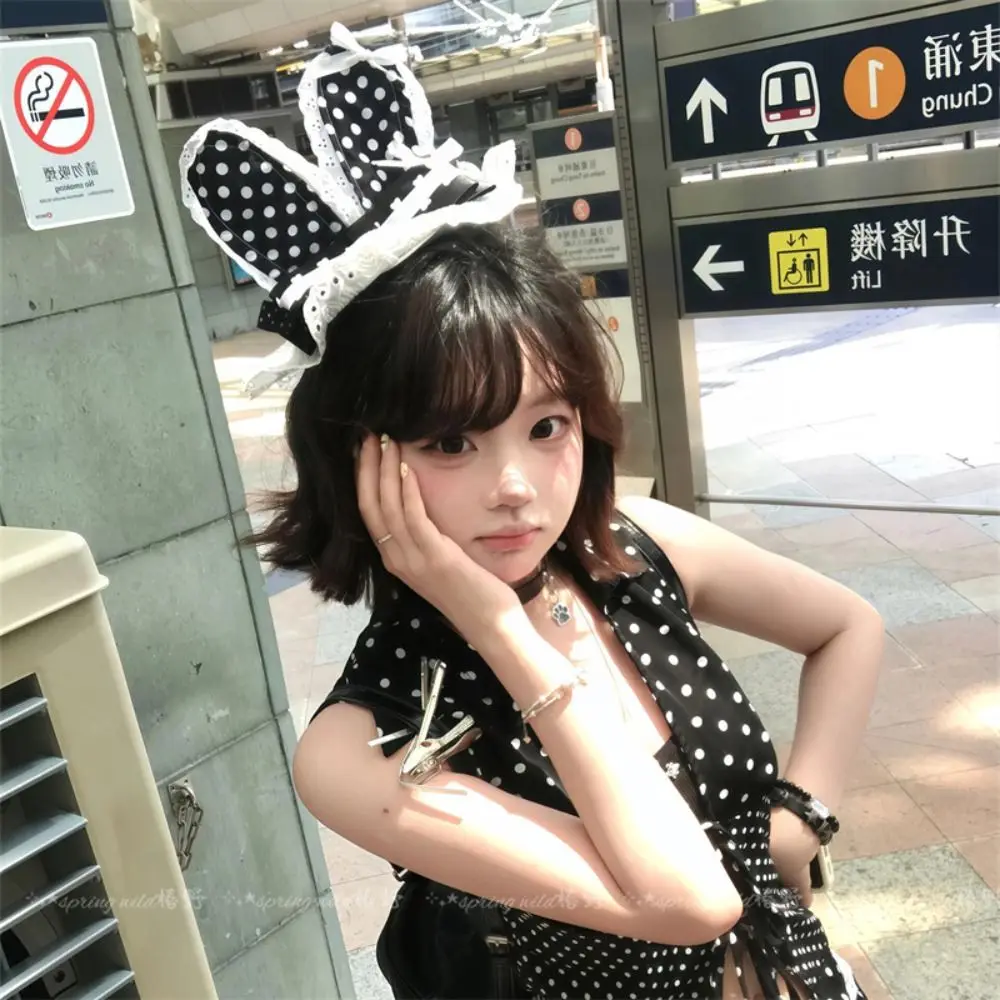 Lightweight Anime Bows Hair Clip Breathable Fabric Secure Grip Bow Polka Dot Hat Hairpin Easy to Wear Versatile Sweet Barrettes
Lightweight Anime Bows Hair Clip Breathable Fabric Secure Grip Bow Polka Dot Hat Hairpin Easy to Wear Versatile Sweet Barrettes