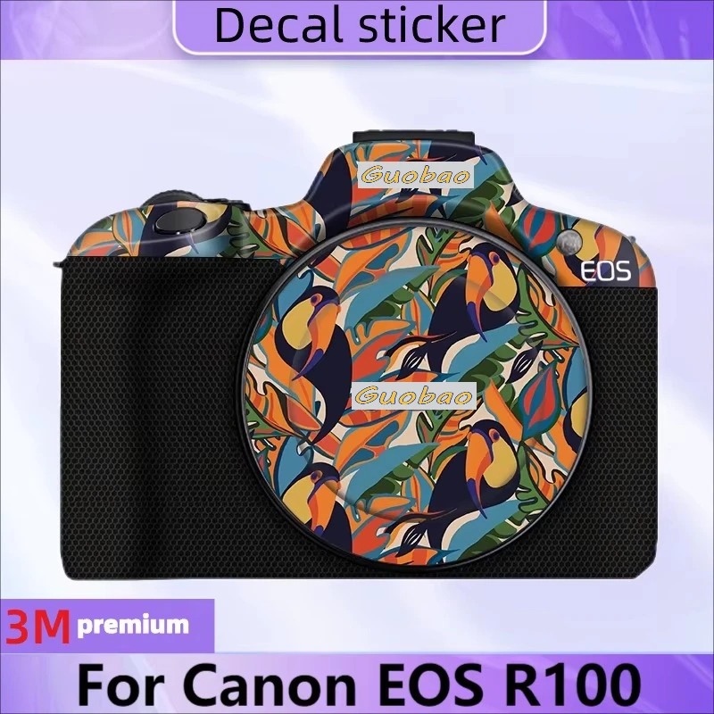 For Canon R100 Customized Sticker For Canon EOSR100 Decal Skin EOS Camera Vinyl Wrap Anti-Scratch Protective Film Protector Coat
For Canon R100 Customized Sticker For Canon EOSR100 Decal Skin EOS Camera Vinyl Wrap Anti-Scratch Protective Film Protector Coat