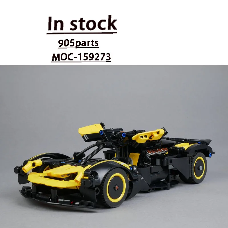 MOC-159273 New Classic Sports Iconic Supercar Building Block Model 905 Parts MOC Creative Boys Children's Birthday Toy Gift
MOC-159273 New Classic Sports Iconic Supercar Building Block Model 905 Parts MOC Creative Boys Children's Birthday Toy Gift