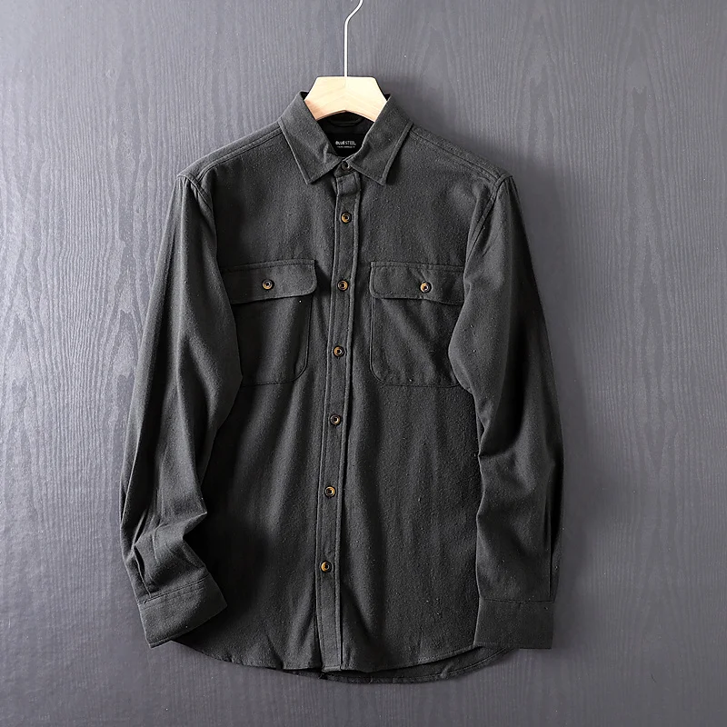 Мужская винтажная рабочая куртка с длинными рукавами, плотная, износостойкая, с большими карманами, повседневная, дышащая, влагоотводящая, стандартного кроя
Мужская винтажная рабочая куртка с длинными рукавами, плотная, износостойкая, с большими карманами, повседневная, дышащая, влагоотводящая, стандартного кроя