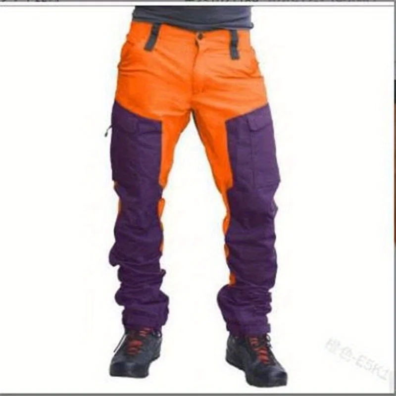 Multi-Pocket Slim-Fit Work Pants for Men Outdoor Casual Motorcycle Trousers Color Blocked
Multi-Pocket Slim-Fit Work Pants for Men Outdoor Casual Motorcycle Trousers Color Blocked