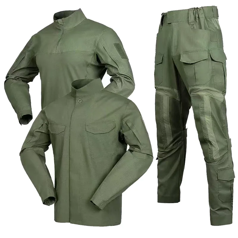 Men's Tactical Uniform Three Piece Suit Outdoor Airsoft Combat Training Camouflage Hunting Clothes Military Jacket Shirt Pants
Men's Tactical Uniform Three Piece Suit Outdoor Airsoft Combat Training Camouflage Hunting Clothes Military Jacket Shirt Pants