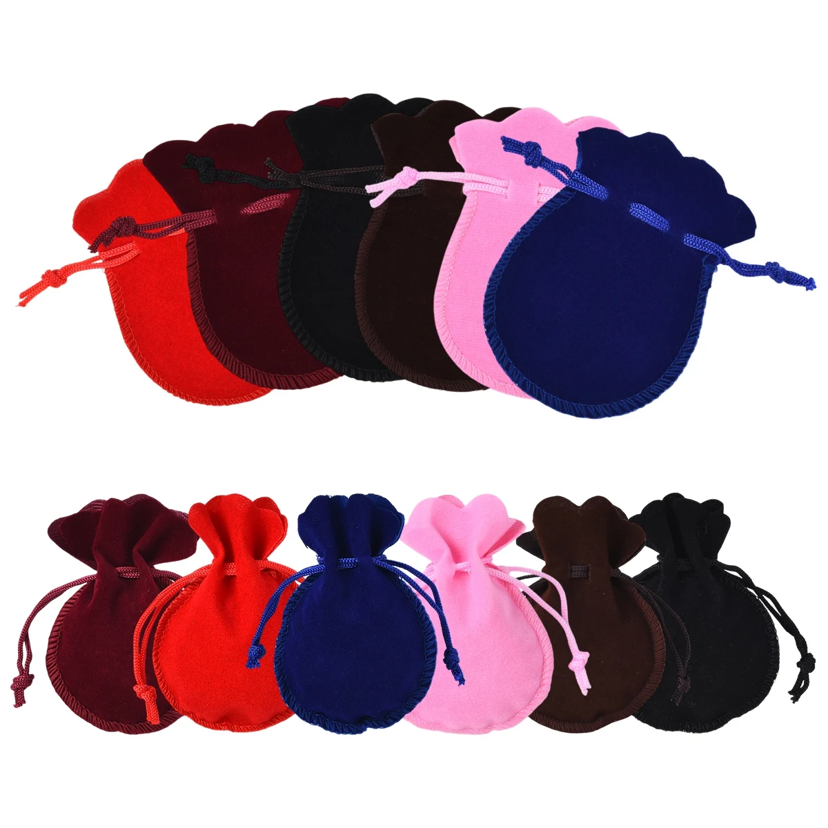 20 Pcs 9x7cm Velvet Drawstring Gifts Bags Gourd-Shaped Jewelry Storage Pouches Party Portable Present Drawable Packing Bags
20 Pcs 9x7cm Velvet Drawstring Gifts Bags Gourd-Shaped Jewelry Storage Pouches Party Portable Present Drawable Packing Bags