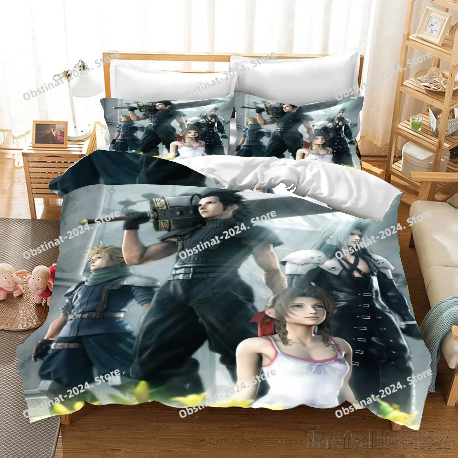 3D Final Fantasy Duvet Love Bedding Set Printed Bed Set Duvet Cover Sheet Pillowcase Bed Soft Quilt Cover Full Queen King Size
3D Final Fantasy Duvet Love Bedding Set Printed Bed Set Duvet Cover Sheet Pillowcase Bed Soft Quilt Cover Full Queen King Size