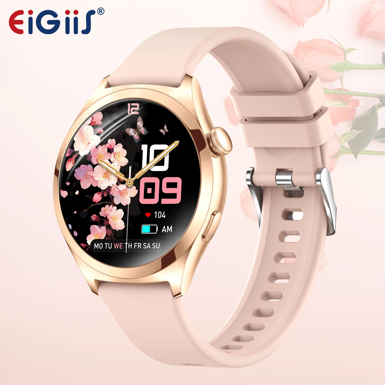 EIGIIS Смарт-часы для женщин с мультиспортивным режимом, компасом, голосовым помощником, монитором сердечного ритма, водонепроницаемым для iPhone/Android
EIGIIS Смарт-часы для женщин с мультиспортивным режимом, компасом, голосовым помощником, монитором сердечного ритма, водонепроницаемым для iPhone/Android