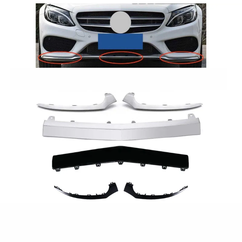 For Mercedes Benz W205 C200 C250 Front Bumper Bright Strip Plating 2058851374 2058851474 OEM Front Lip Trim
For Mercedes Benz W205 C200 C250 Front Bumper Bright Strip Plating 2058851374 2058851474 OEM Front Lip Trim