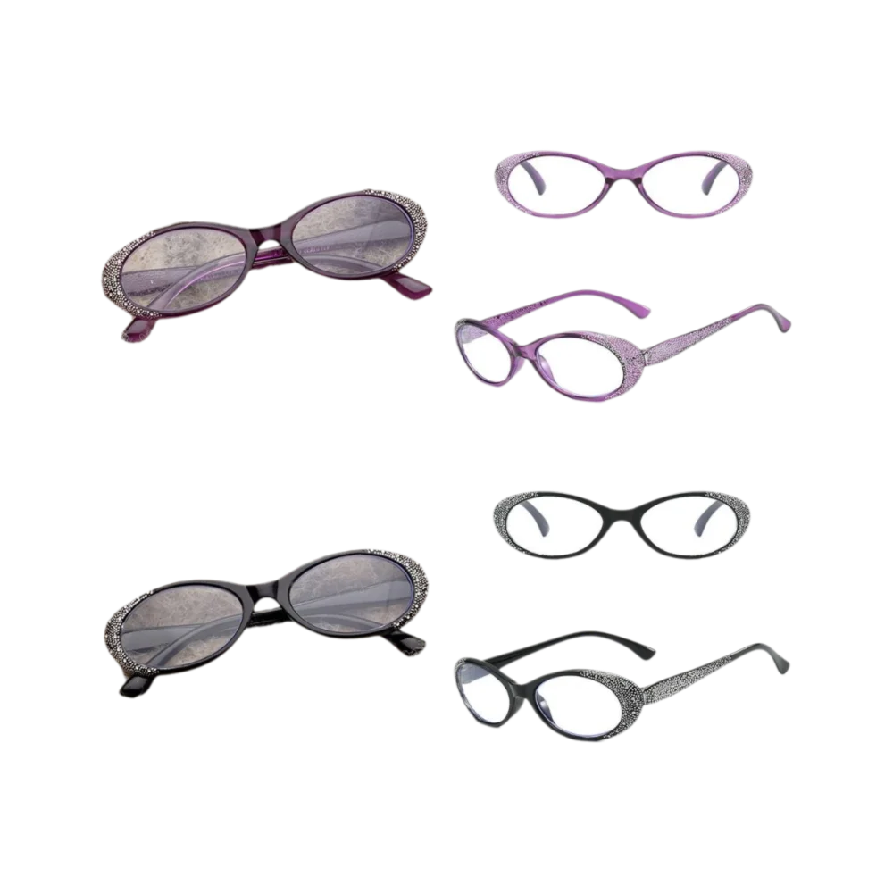Blue Ray Blocking Anti-Blue Light Reading Glasses Glitter Frame Vintage Hyperopia Glasses Ultralight Eye Protection
Blue Ray Blocking Anti-Blue Light Reading Glasses Glitter Frame Vintage Hyperopia Glasses Ultralight Eye Protection