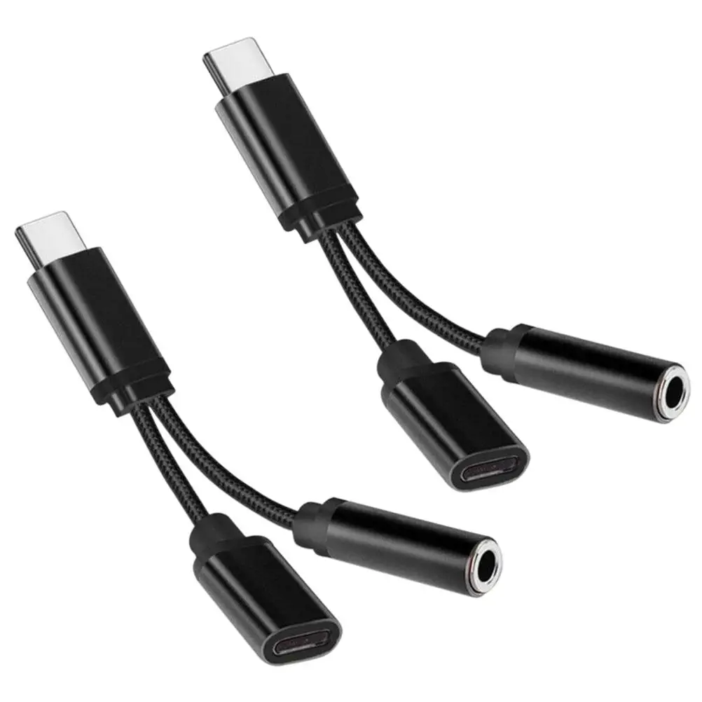2Pcs Type c Converters Adapter Aluminum Shell Charging USB Earphone Audio Adapters Lightweight Safe Excellent Design
2Pcs Type c Converters Adapter Aluminum Shell Charging USB Earphone Audio Adapters Lightweight Safe Excellent Design