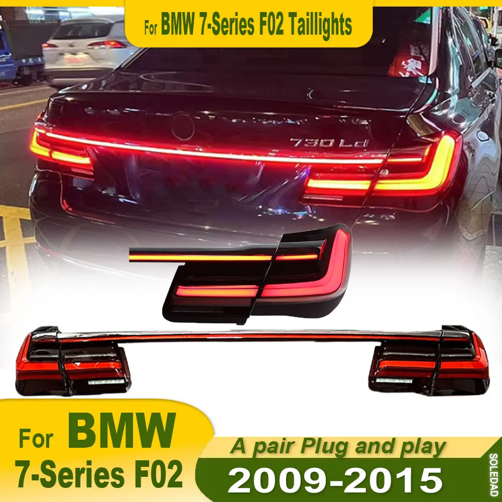 Набор автомобильных светодиодных задних фонарей для BMW серии 7 2009-2015 F01 F02 Модернизированный в стиле G12 Задние фонари Plug And Play Автомобильные аксессуары
Набор автомобильных светодиодных задних фонарей для BMW серии 7 2009-2015 F01 F02 Модернизированный в стиле G12 Задние фонари Plug And Play Автомобильные аксессуары