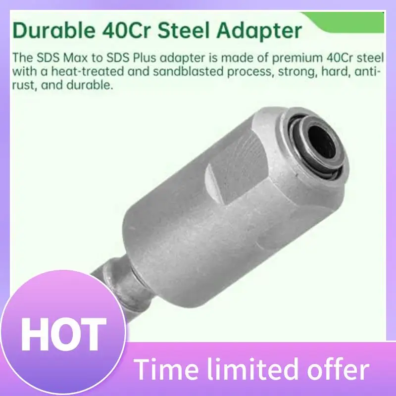 B69C SDS Max To SDS Plus Adapter SDS Max To SDS Plus Drill Converter For Rotary Hammer Drill 40Cr Steel SDS Max Shank Tool 1 Pcs
B69C SDS Max To SDS Plus Adapter SDS Max To SDS Plus Drill Converter For Rotary Hammer Drill 40Cr Steel SDS Max Shank Tool 1 Pcs