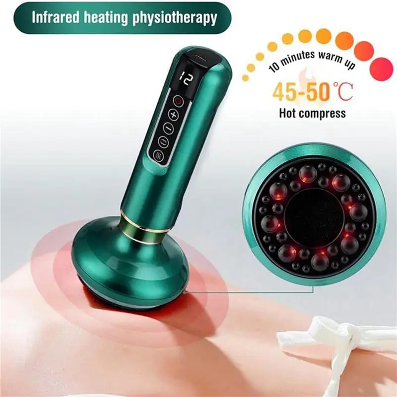A76G-Green Smart Cupping Therapy Massager Beauty Massager Anti Cellulite Cupping Vacuum Slimming Guasha Health
A76G-Green Smart Cupping Therapy Massager Beauty Massager Anti Cellulite Cupping Vacuum Slimming Guasha Health