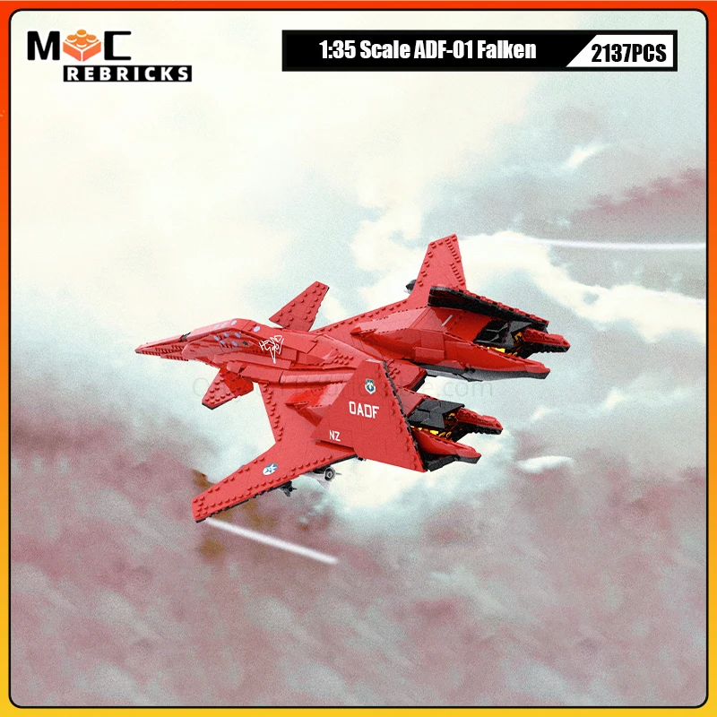 Военная воздушная боевая серия ADF-01 Fighter MOC, строительные блоки, сборная модель, сделай сам, головоломка, наборы кирпичей, коллекционные игрушки
Военная воздушная боевая серия ADF-01 Fighter MOC, строительные блоки, сборная модель, сделай сам, головоломка, наборы кирпичей, коллекционные игрушки