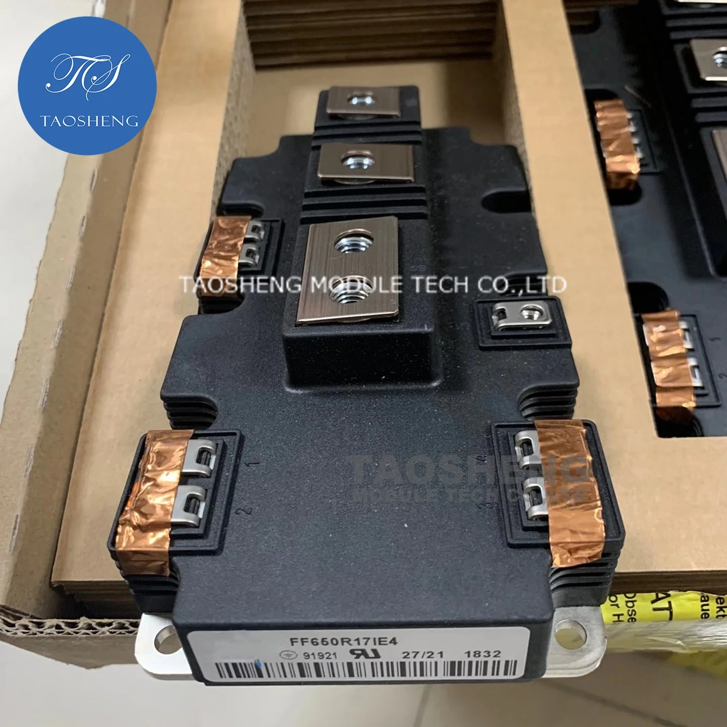 1 шт. FF650R17IE4 650A/1700V Новый и оригинальный IGBT-модуль【TAOSHENG】 # TS148
1 шт. FF650R17IE4 650A/1700V Новый и оригинальный IGBT-модуль【TAOSHENG】 # TS148