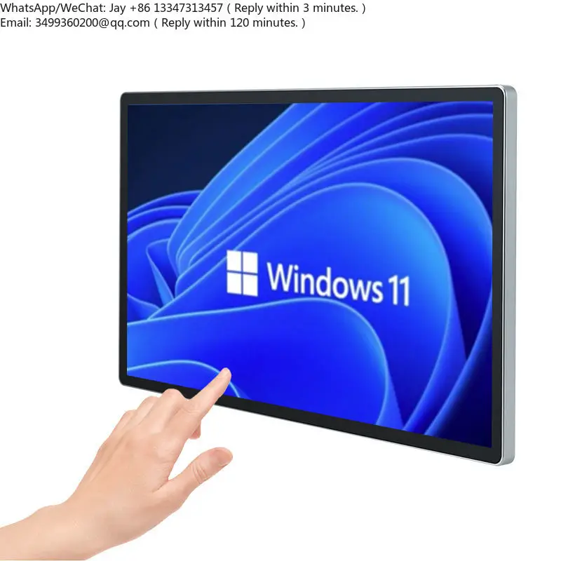 21.5 Inch PCAP Touch Screen N100 Narrow Bezel 20mm Wall Mounting Android DVI USB New Business Use Monitor
21.5 Inch PCAP Touch Screen N100 Narrow Bezel 20mm Wall Mounting Android DVI USB New Business Use Monitor