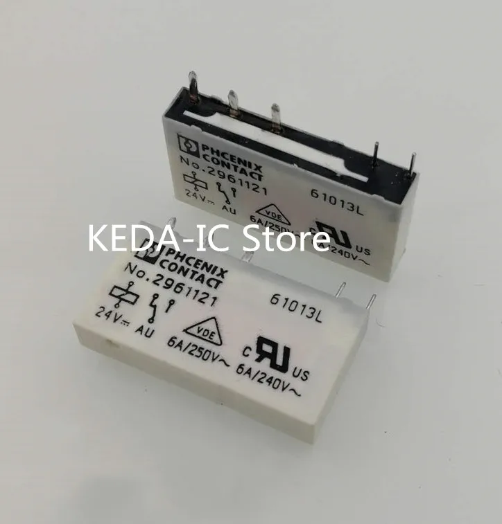 2-50 шт./лот №2961121 2961121 24VDC 6A DIP5 Новый оригинал
2-50 шт./лот №2961121 2961121 24VDC 6A DIP5 Новый оригинал