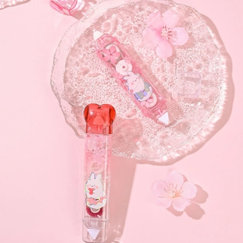 Набор из 1/4 шт. розовых корректирующих лент 2-в-1 с клеевыми точками и дизайном кролика Сакура, портативные милые канцелярские принадлежности для детей и школы F3027
Набор из 1/4 шт. розовых корректирующих лент 2-в-1 с клеевыми точками и дизайном кролика Сакура, портативные милые канцелярские принадлежности для детей и школы F3027