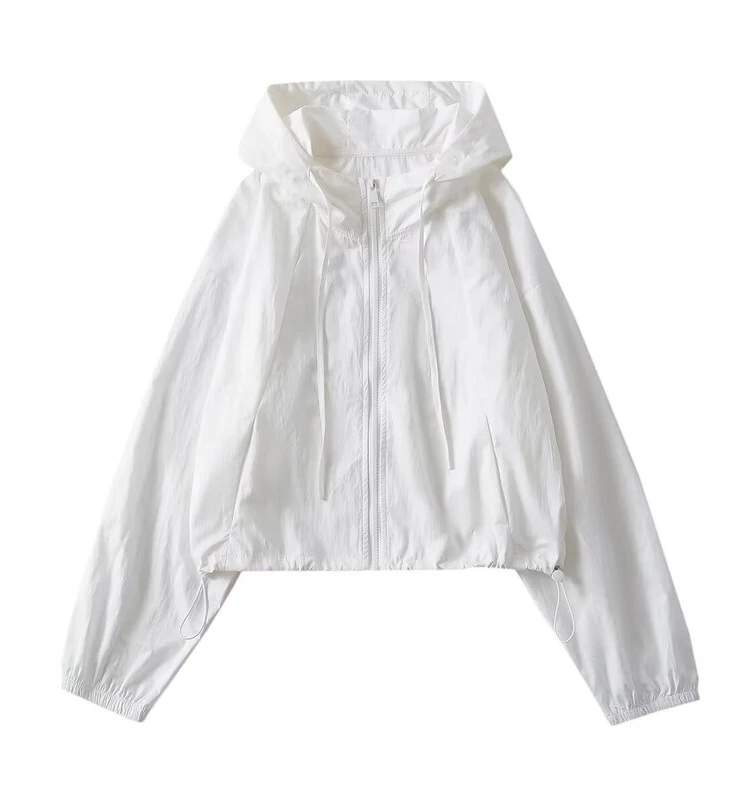 Spring 2024 Women's Casual Loose Long Sve Hooded Jaet ort Coat Zipper Versatile Matching Windproof Breathable
Spring 2024 Women's Casual Loose Long Sve Hooded Jaet ort Coat Zipper Versatile Matching Windproof Breathable