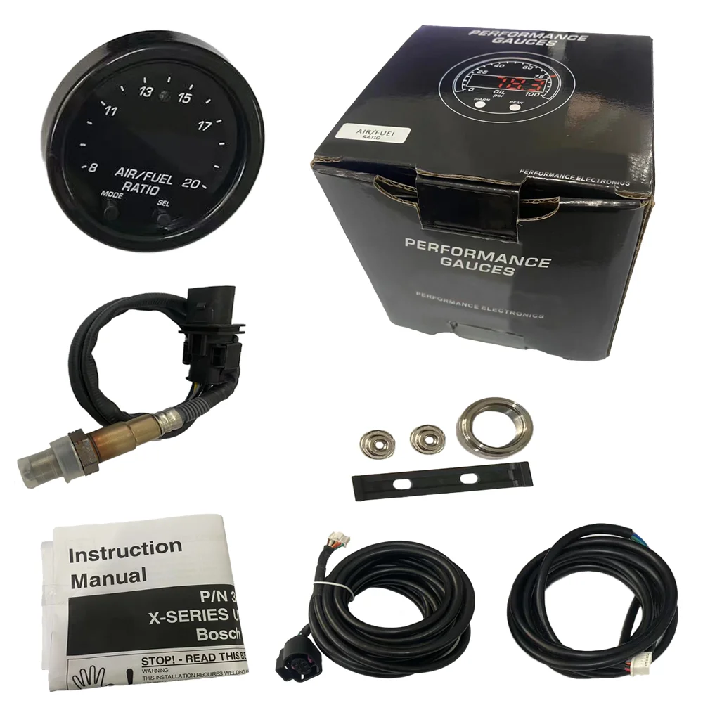 HA Аксессуары Универсальный автоматический датчик цифровой AEM AIR FUEL RATIO AFR LAMBDA с датчиками Bosch LSU4.9
HA Аксессуары Универсальный автоматический датчик цифровой AEM AIR FUEL RATIO AFR LAMBDA с датчиками Bosch LSU4.9