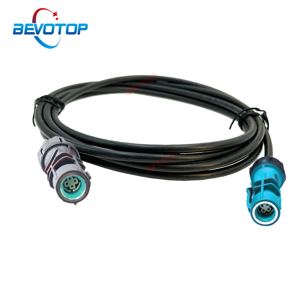 1PCS Waterproof LVDS HSD Video Line Black A to Water Blue Z Female Jack Camera Wire Harness BEVOTOP Auto 4-Core 535 Cable
1PCS Waterproof LVDS HSD Video Line Black A to Water Blue Z Female Jack Camera Wire Harness BEVOTOP Auto 4-Core 535 Cable