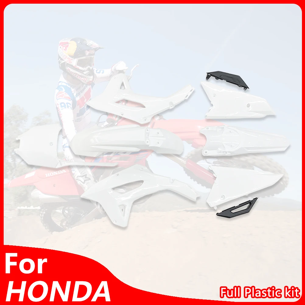 OTOM 2021-2024 Motorcycle Full Plastic Kit Body Fairing Guard Front Rear Fender Side Panel Cover Number Plate For HONDA CRF450RX
OTOM 2021-2024 Motorcycle Full Plastic Kit Body Fairing Guard Front Rear Fender Side Panel Cover Number Plate For HONDA CRF450RX