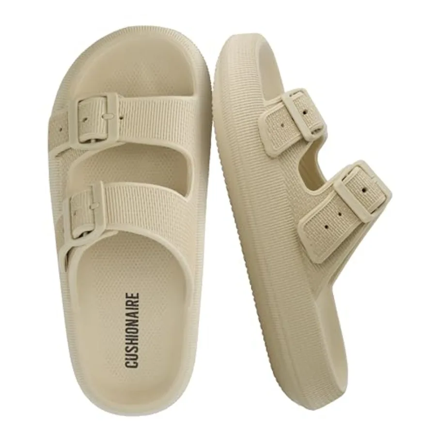 Fame Pillow Recovery Sandals for Women, Adjustable Double Buckle Waterproof EVA Cloud Slides for Women
Fame Pillow Recovery Sandals for Women, Adjustable Double Buckle Waterproof EVA Cloud Slides for Women