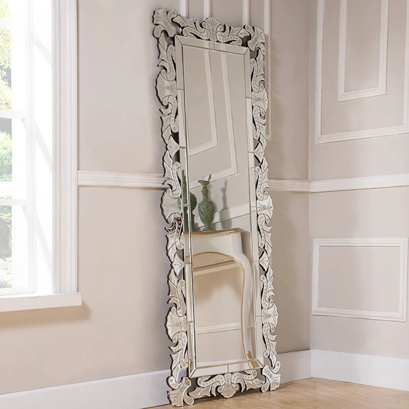 Floor-to-ceiling carved mirror, decorative mirror, full-length mirror
Floor-to-ceiling carved mirror, decorative mirror, full-length mirror