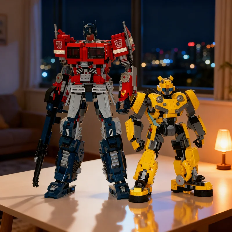 2288pcs MOC Autobot BBM Bundle Optimus Prime and Icons Model Building blocks Construction toys Christmas gifts Brick Kids idea
2288pcs MOC Autobot BBM Bundle Optimus Prime and Icons Model Building blocks Construction toys Christmas gifts Brick Kids idea