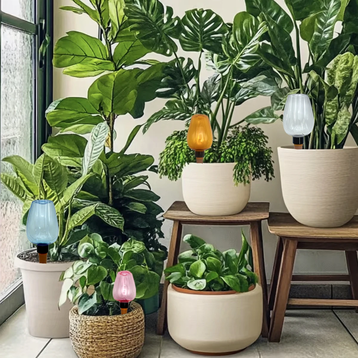 4 шт., креативное устройство для полива комнатных растений, комплекты для самостоятельного полива, автоматическая система капельного орошения, самостоятельный полив для цветочных растений
4 шт., креативное устройство для полива комнатных растений, комплекты для самостоятельного полива, автоматическая система капельного орошения, самостоятельный полив для цветочных растений