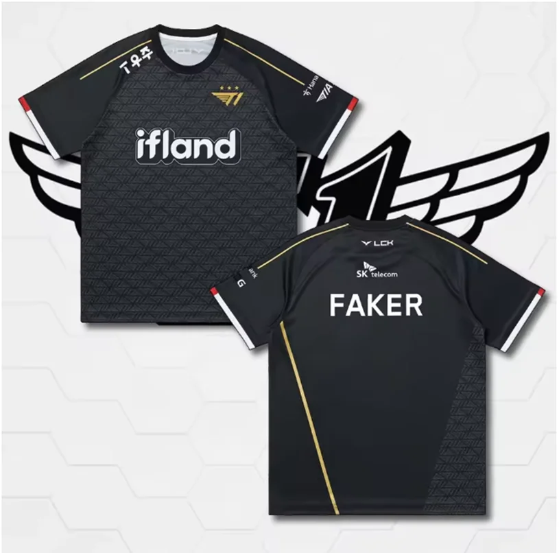 2025 League of Legends Finals SKT T1 Team Esports T-shirt MSI Faker Fans Men's Casual T-shirt Fashion 3D Printed Sports Top
2025 League of Legends Finals SKT T1 Team Esports T-shirt MSI Faker Fans Men's Casual T-shirt Fashion 3D Printed Sports Top